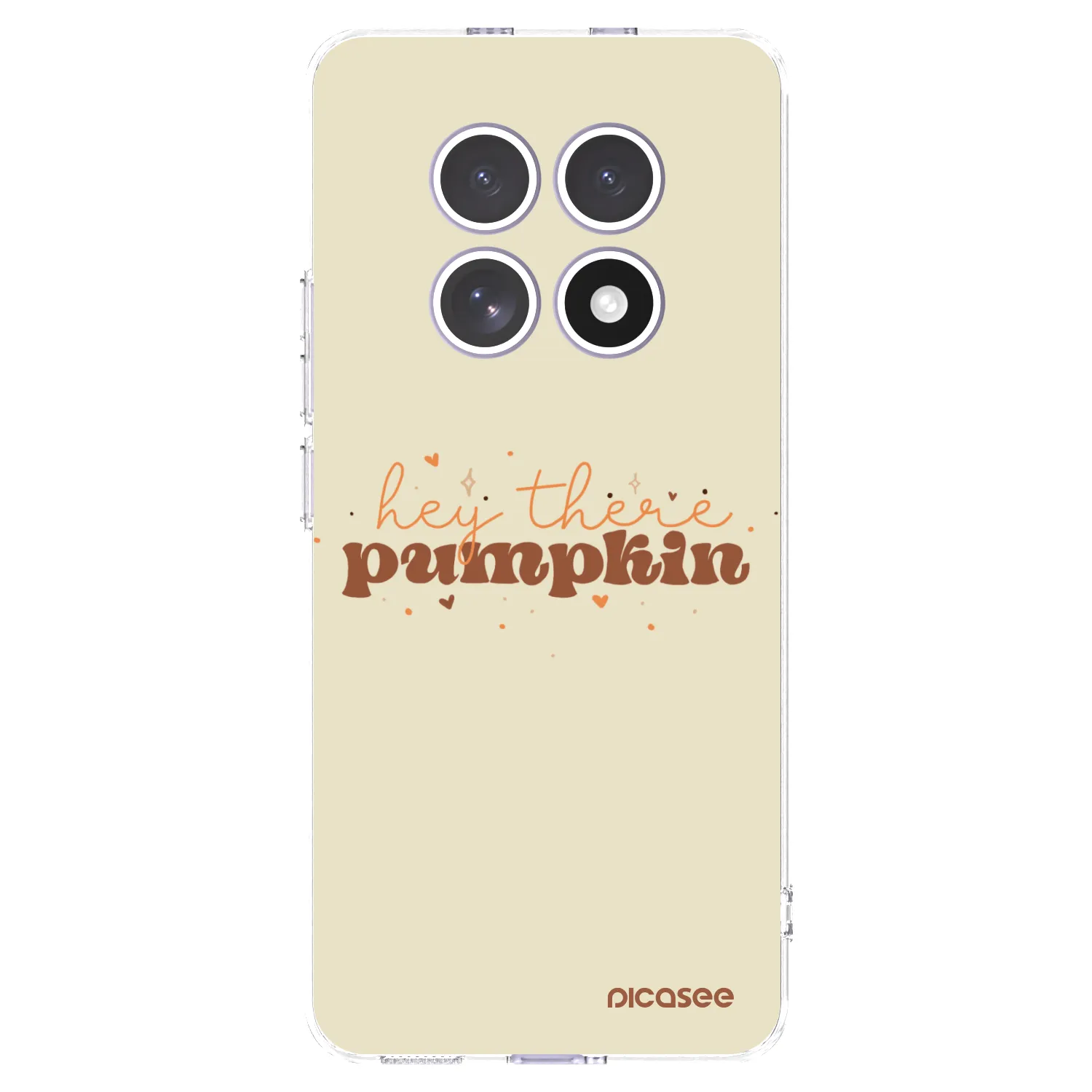 Picasee silikonski prozorni ovitek za Xiaomi Redmi Note 15 4G - Hey there pumpkin