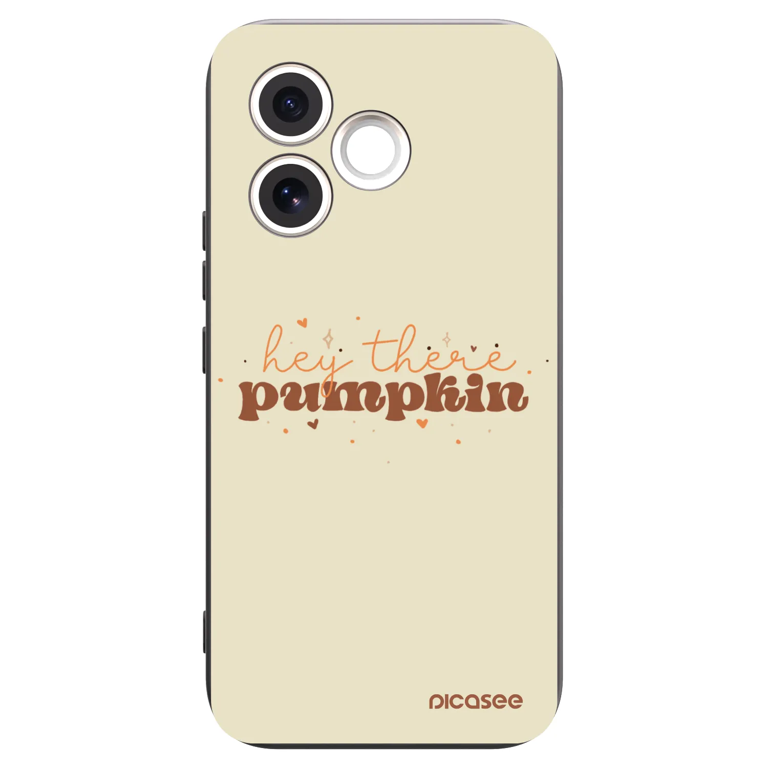 Picasee silikonski črni ovitek za Honor 600 Lite - Hey there pumpkin