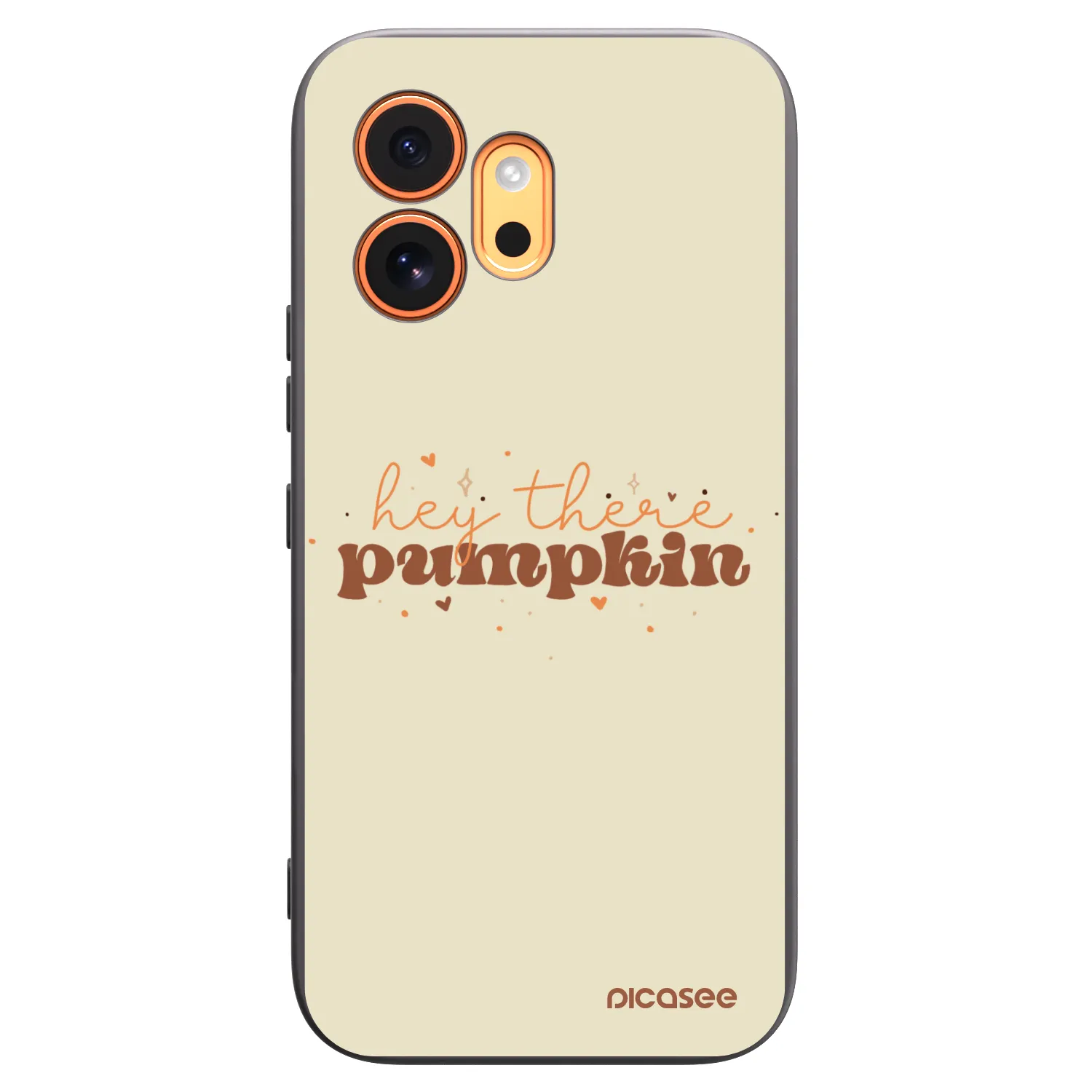 Picasee silikonski črni ovitek za Honor 600 - Hey there pumpkin