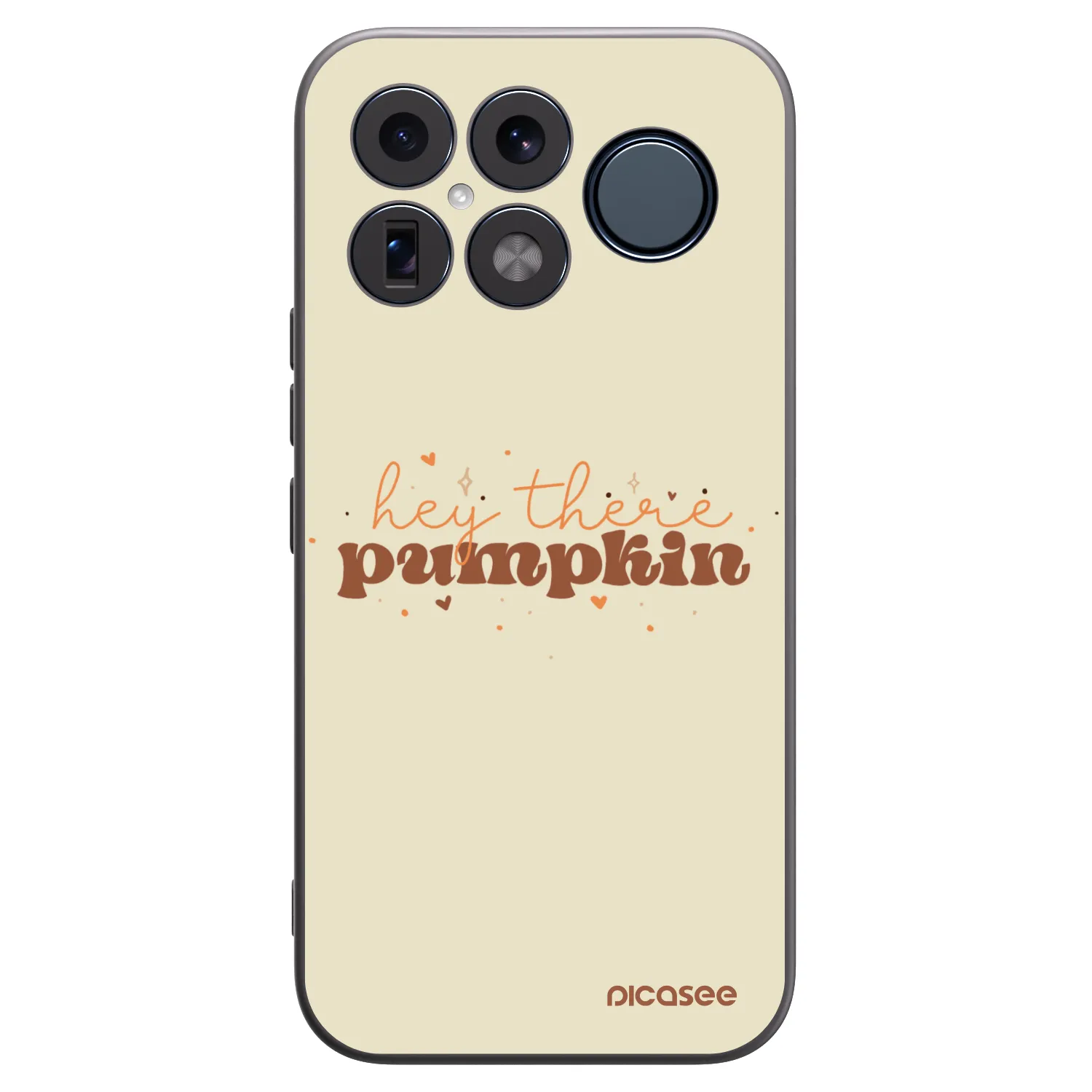 Picasee silikonski črni ovitek za Xiaomi Poco F8 Ultra - Hey there pumpkin