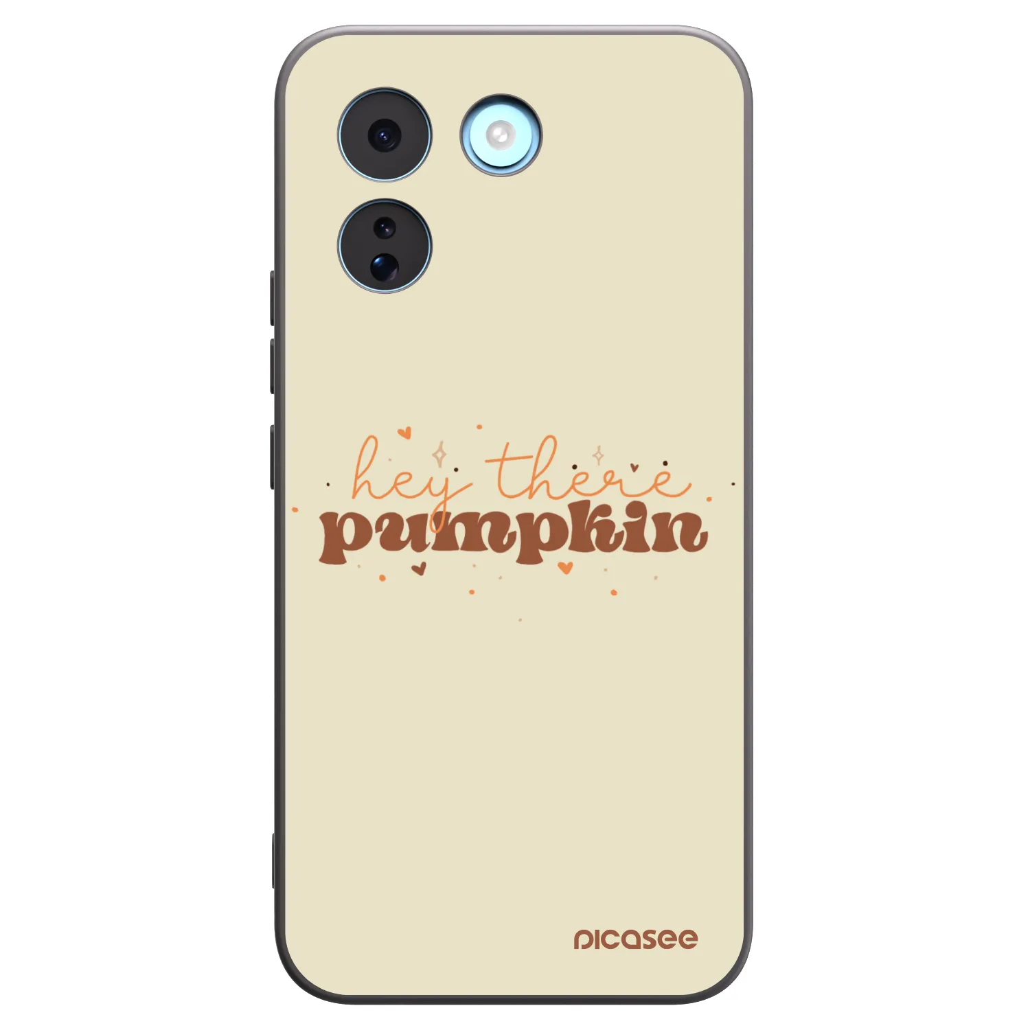 Picasee silikonski črni ovitek za Xiaomi Redmi Note 17 Pro MAX 5G - Hey there pumpkin