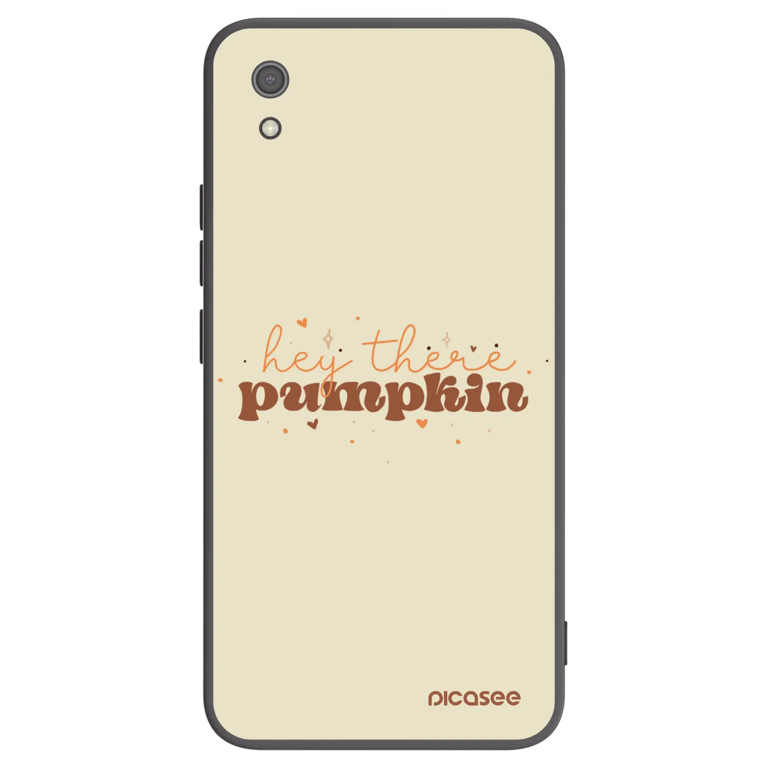 Picasee silikonski črni ovitek za Xiaomi Redmi 7A - Hey there pumpkin