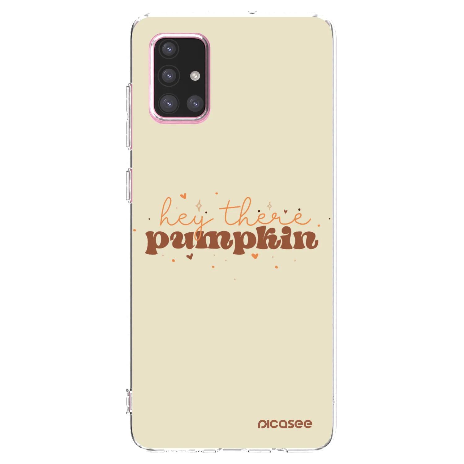 Picasee silikonski prozorni ovitek za Samsung Galaxy A71 A715F - Hey there pumpkin