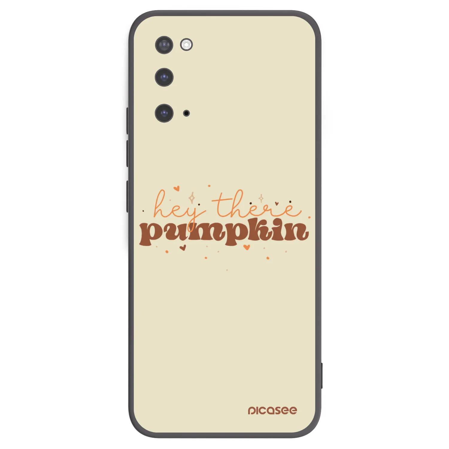 Picasee silikonski črni ovitek za Samsung Galaxy S20 G980F - Hey there pumpkin