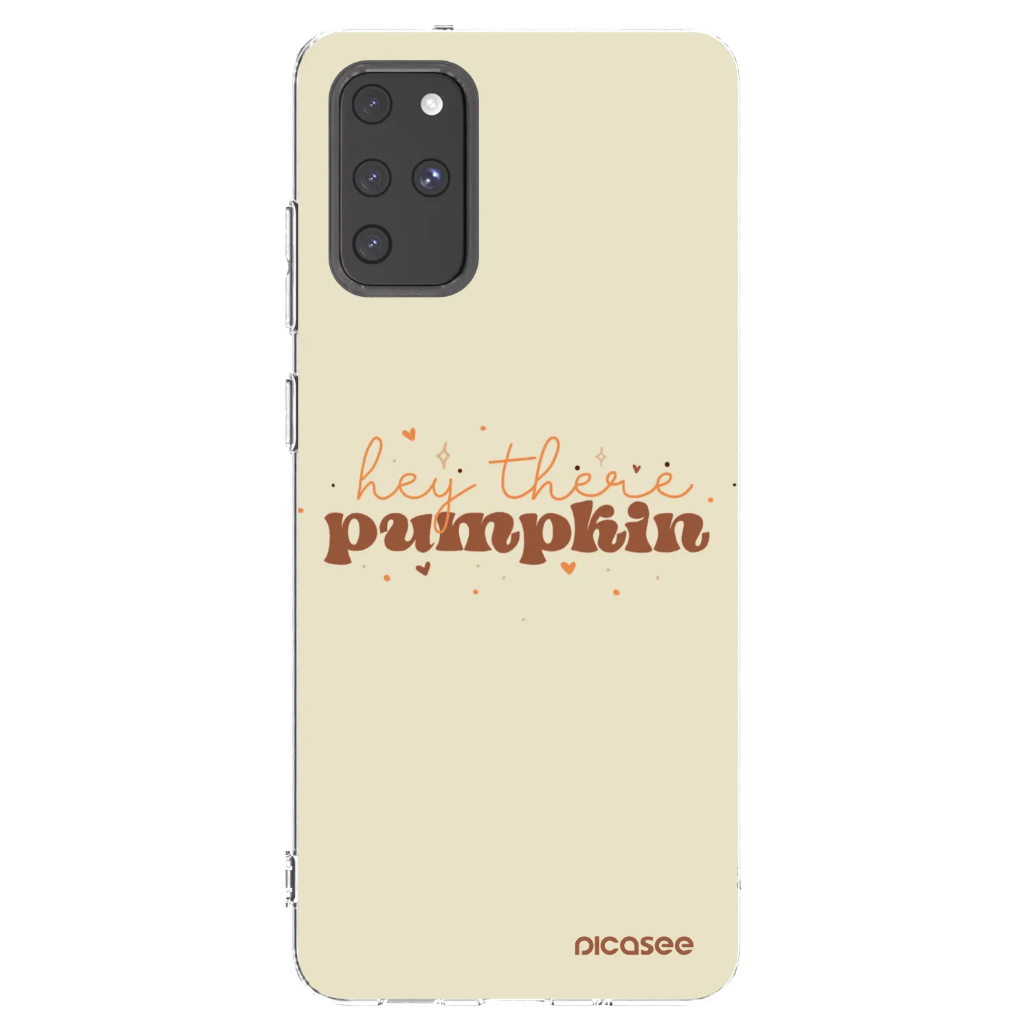 Picasee silikonski prozorni ovitek za Samsung Galaxy S20+ G985F - Hey there pumpkin