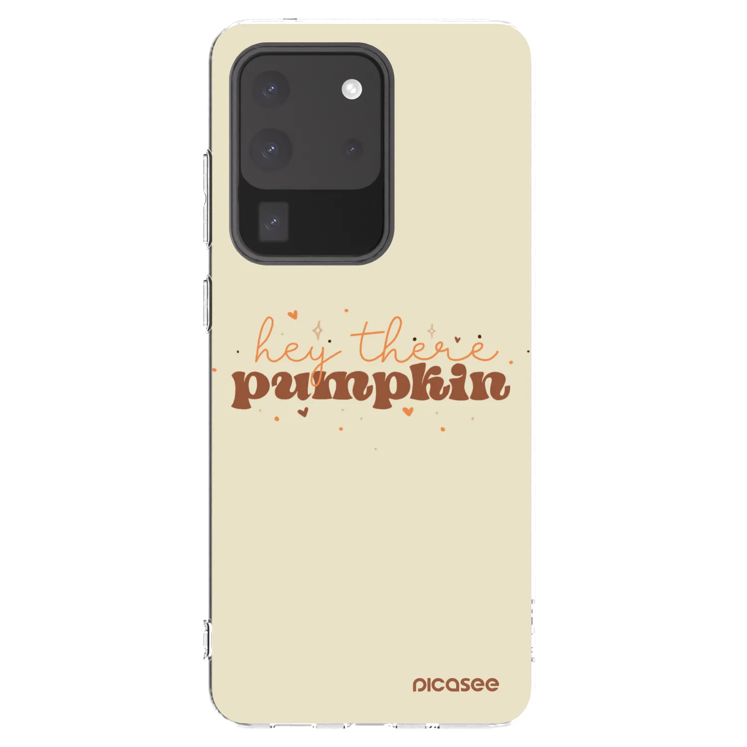 Picasee silikonski prozorni ovitek za Samsung Galaxy S20 Ultra 5G G988F - Hey there pumpkin