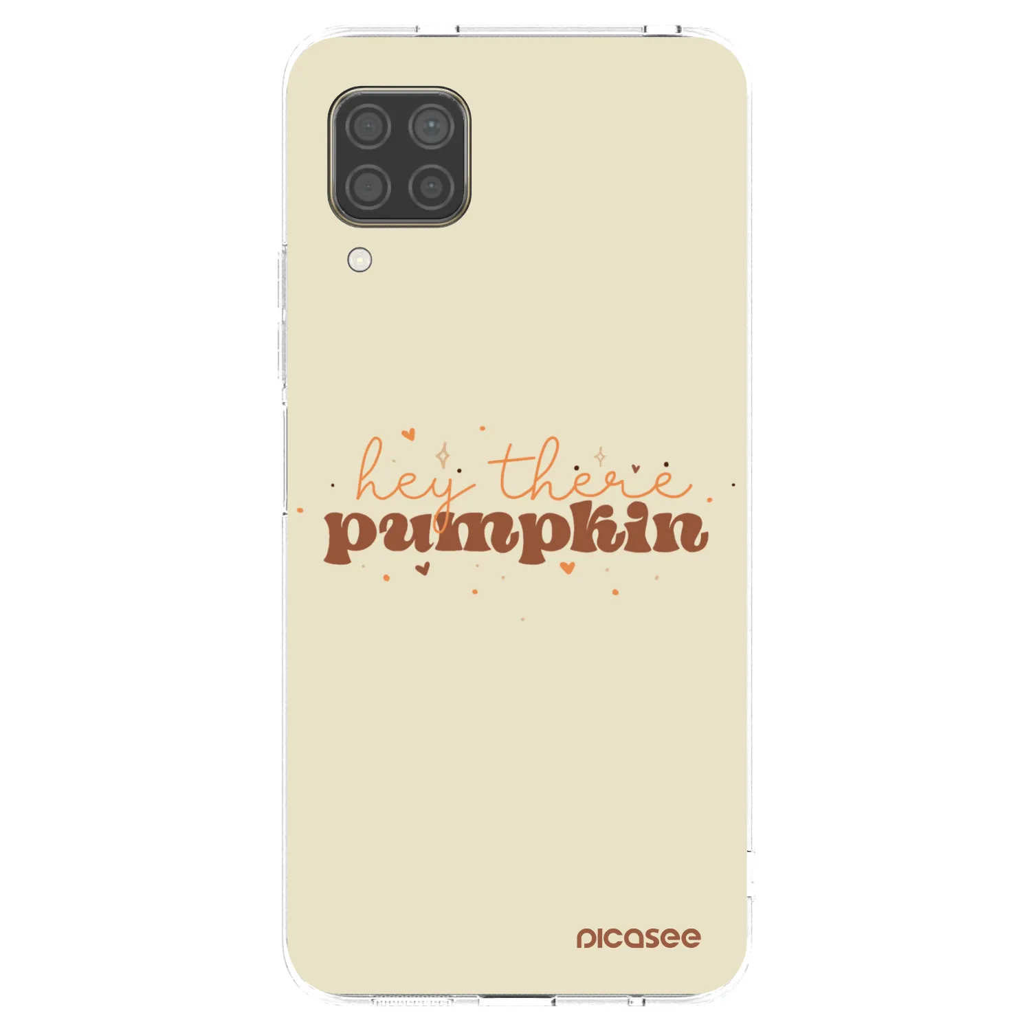 Picasee silikonski prozorni ovitek za Huawei P40 Lite - Hey there pumpkin