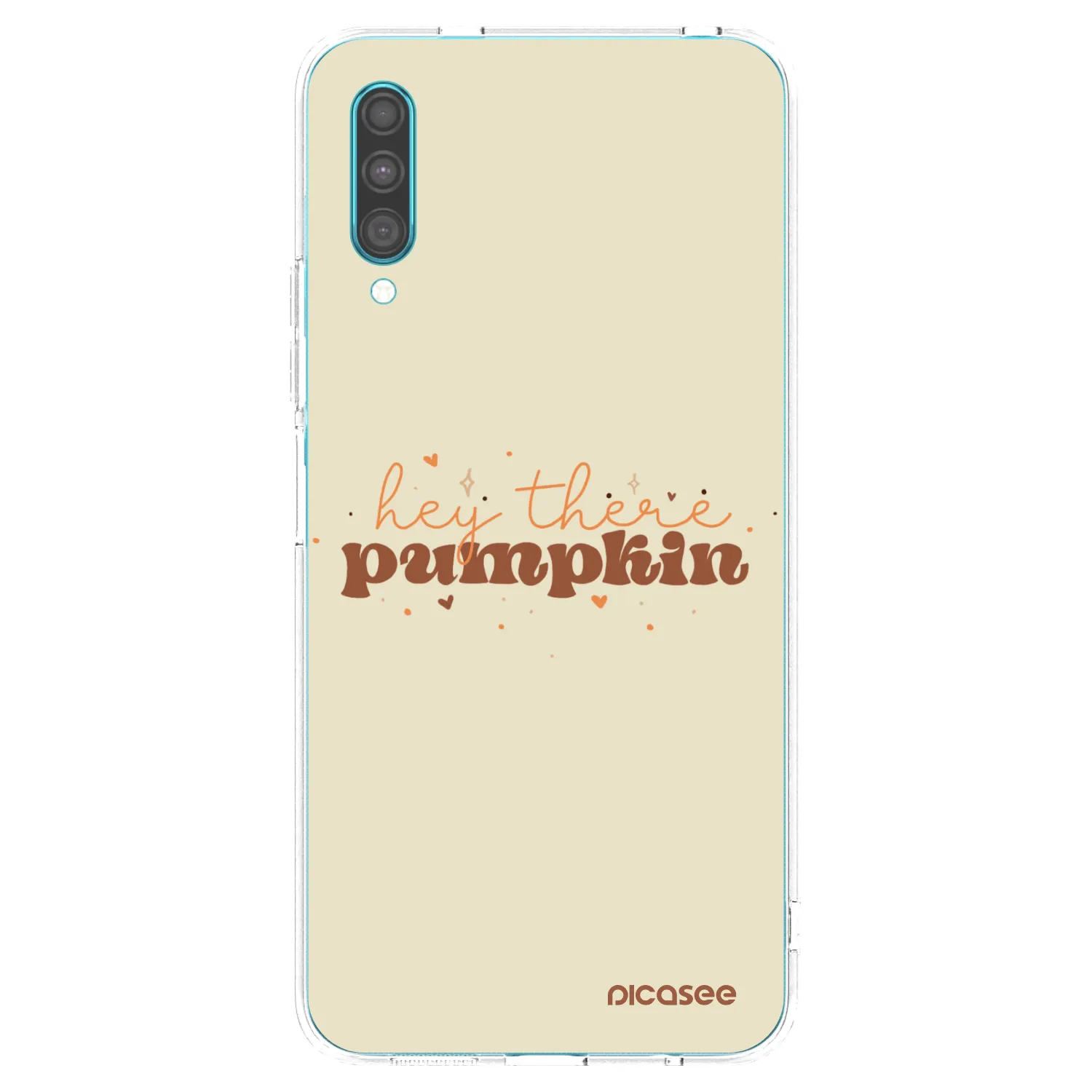 Picasee silikonski prozorni ovitek za Samsung Galaxy A30s A307F - Hey there pumpkin