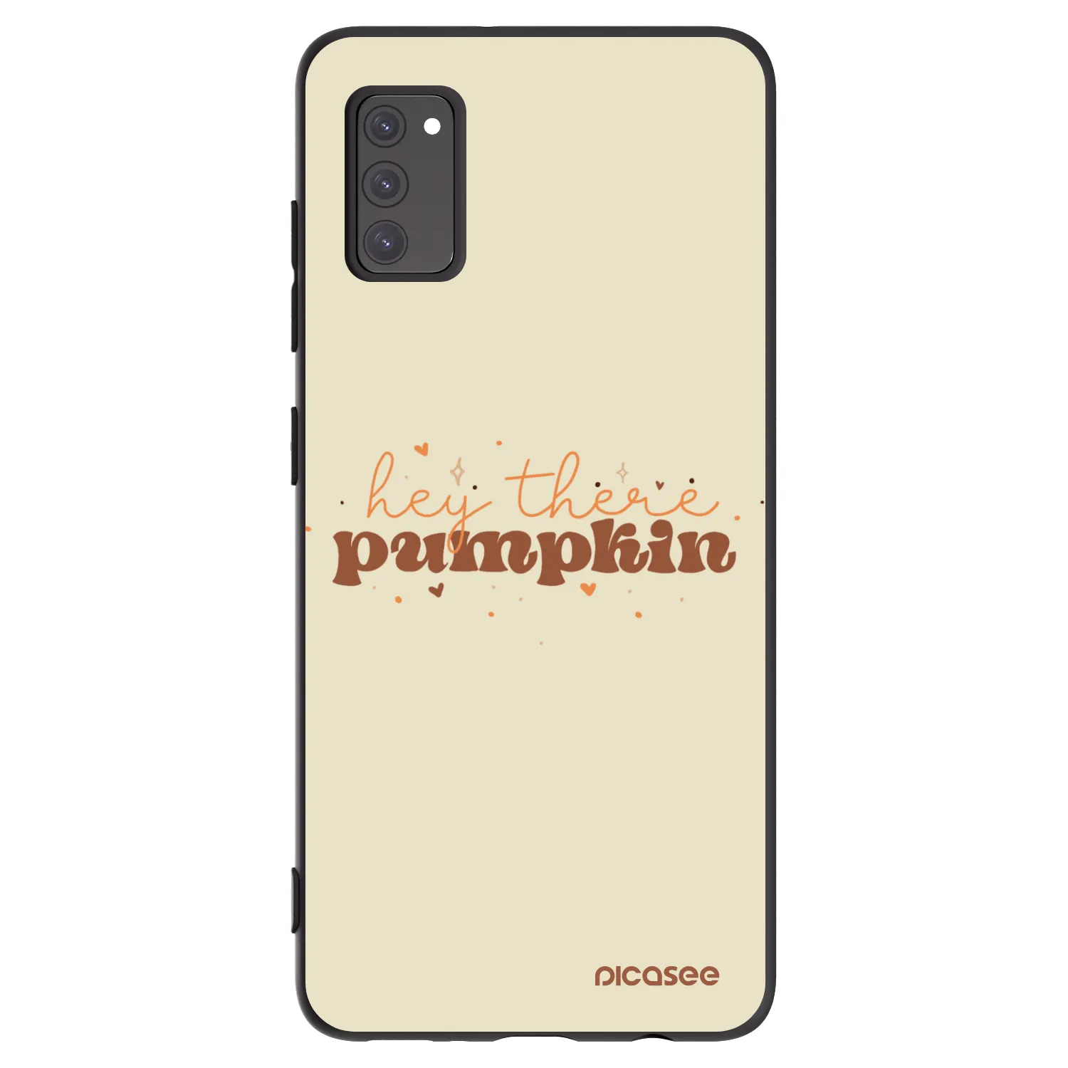 Picasee silikonski črni ovitek za Samsung Galaxy A41 A415F - Hey there pumpkin