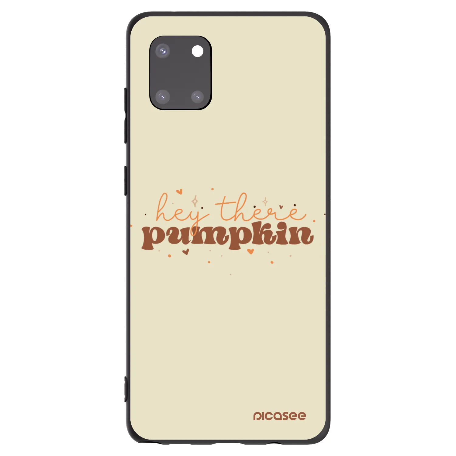 Picasee silikonski črni ovitek za Samsung Galaxy Note 10 Lite N770F - Hey there pumpkin