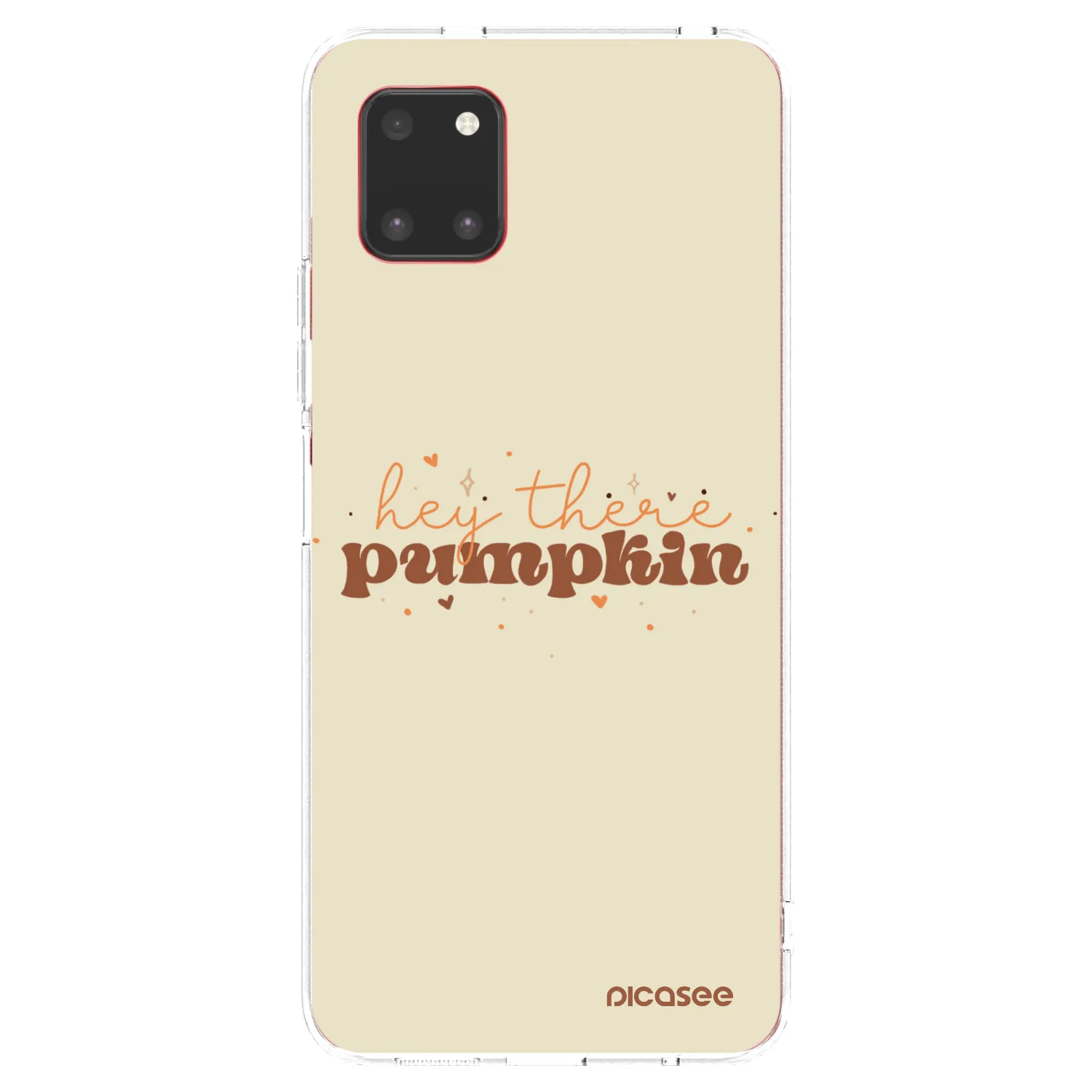 Picasee silikonski prozorni ovitek za Samsung Galaxy Note 10 Lite N770F - Hey there pumpkin