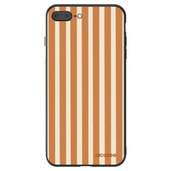 Ovitek za Apple iPhone 8 Plus - Orange lines