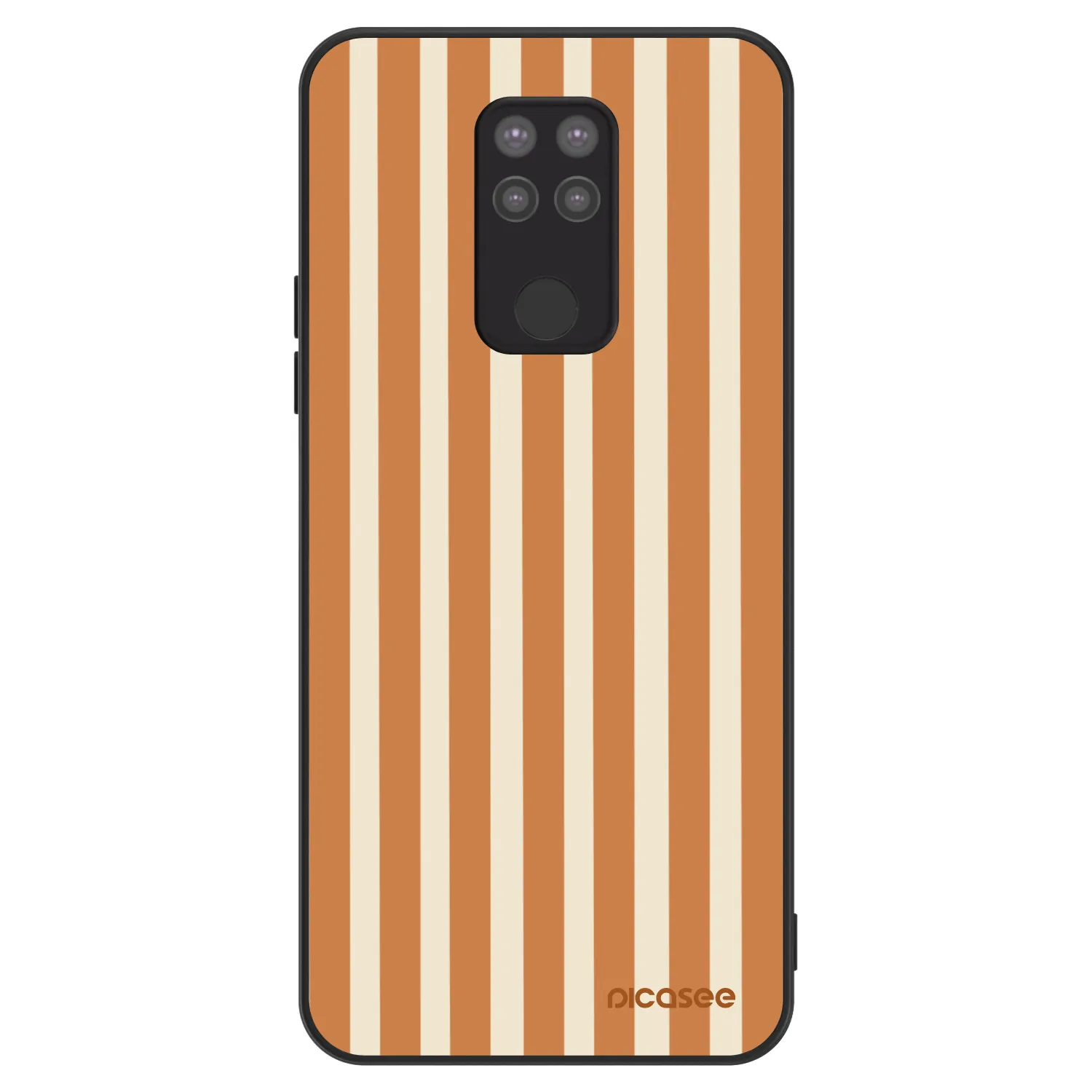 Picasee ULTIMATE CASE za Xiaomi Redmi Note 9 - Orange lines