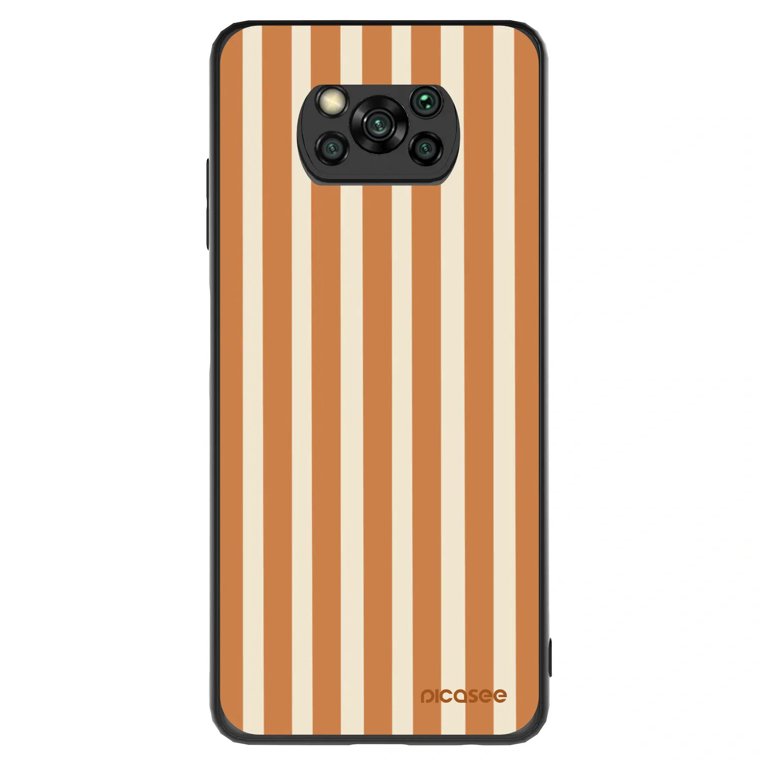 Picasee ULTIMATE CASE za Xiaomi Poco X3 - Orange lines