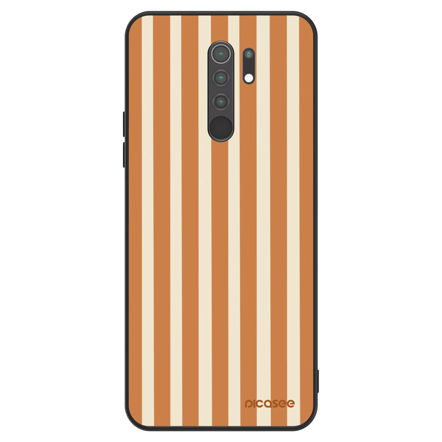 Picasee ULTIMATE CASE za Xiaomi Redmi 9 - Orange lines
