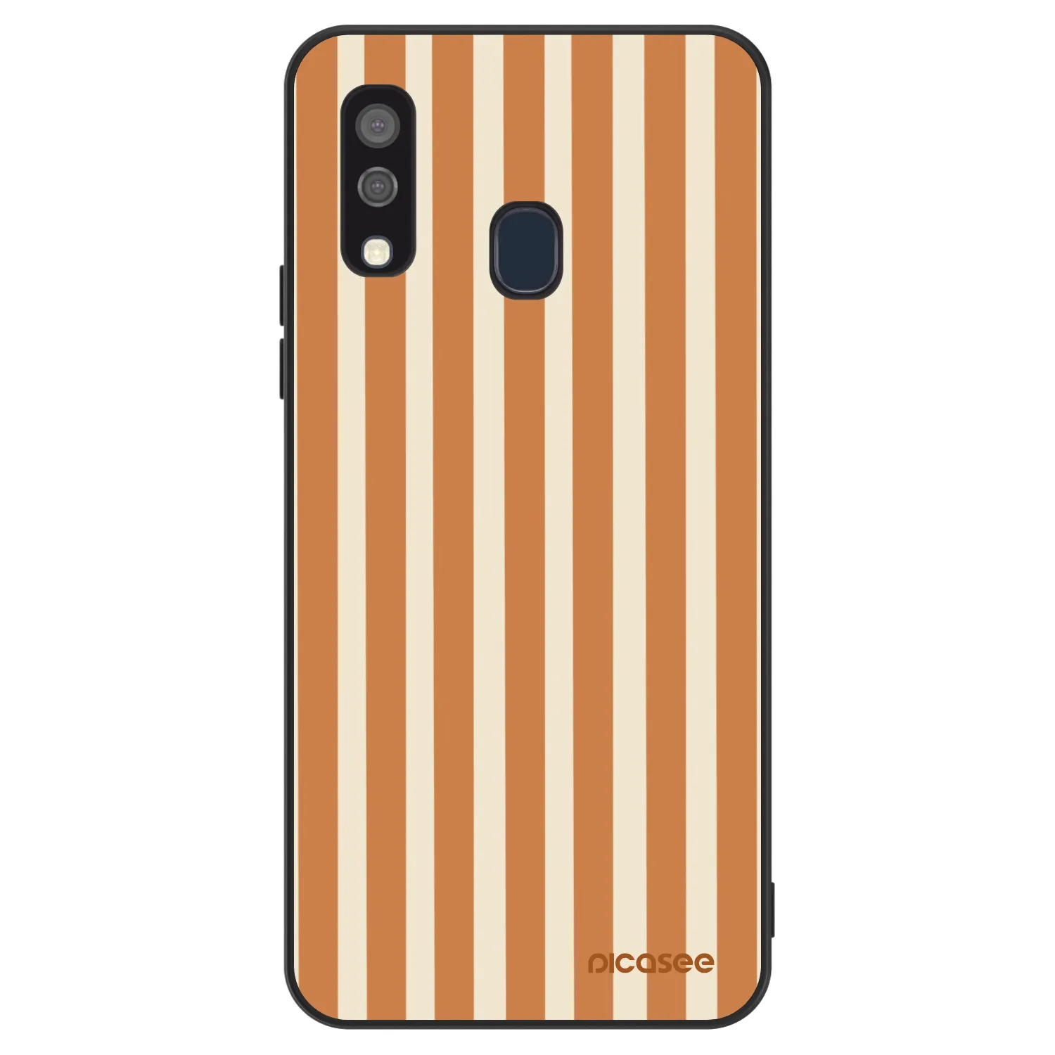 Picasee ULTIMATE CASE za Samsung Galaxy A40 A405F - Orange lines