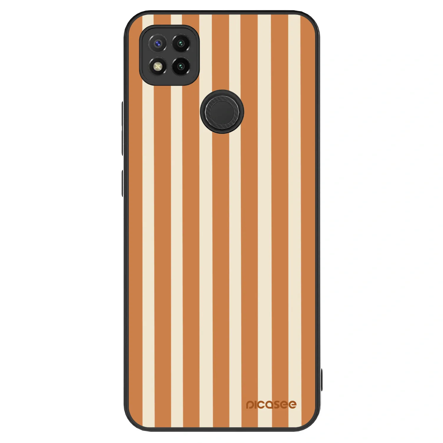 Picasee ULTIMATE CASE za Xiaomi Redmi 9C - Orange lines