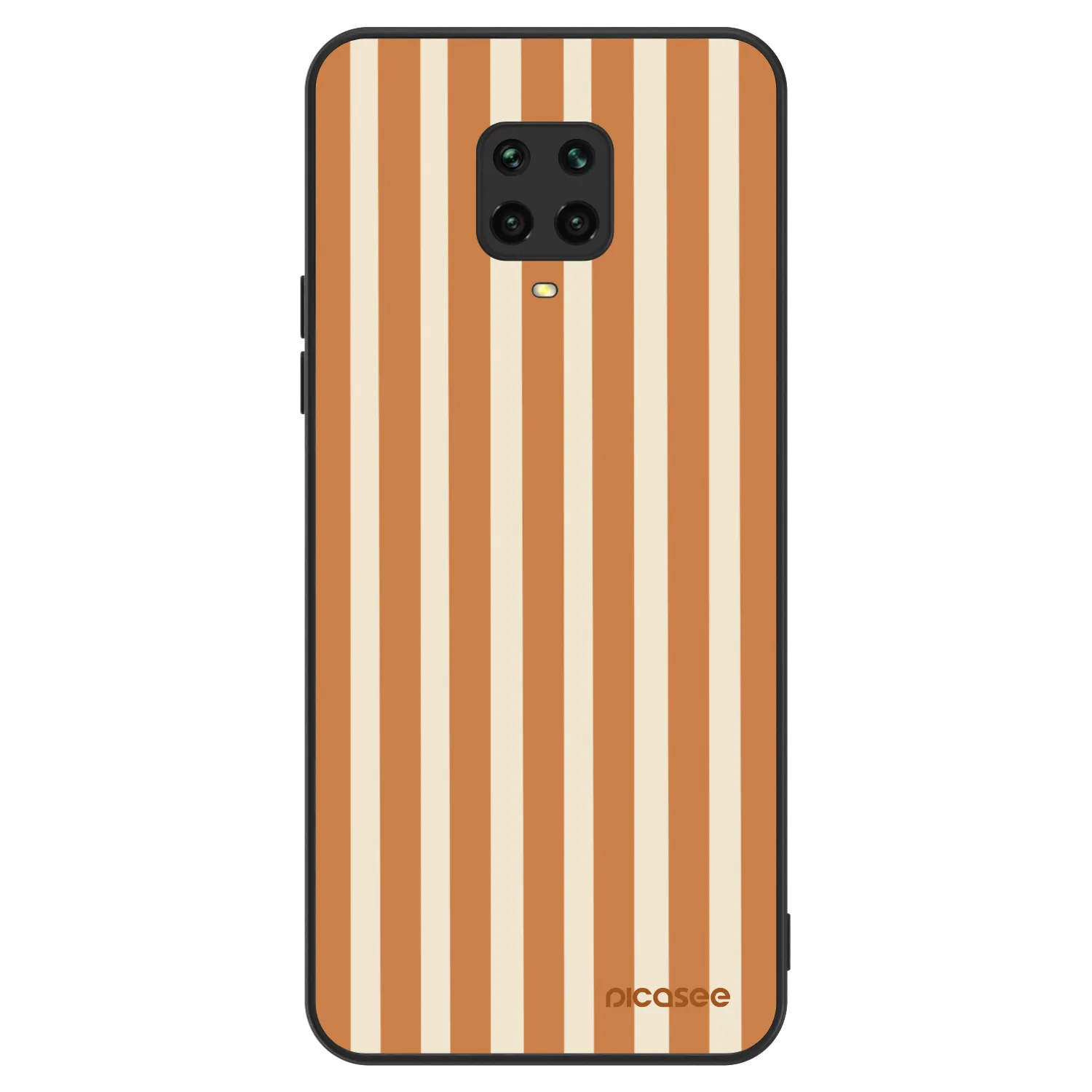 Picasee ULTIMATE CASE za Xiaomi Redmi Note 9S - Orange lines
