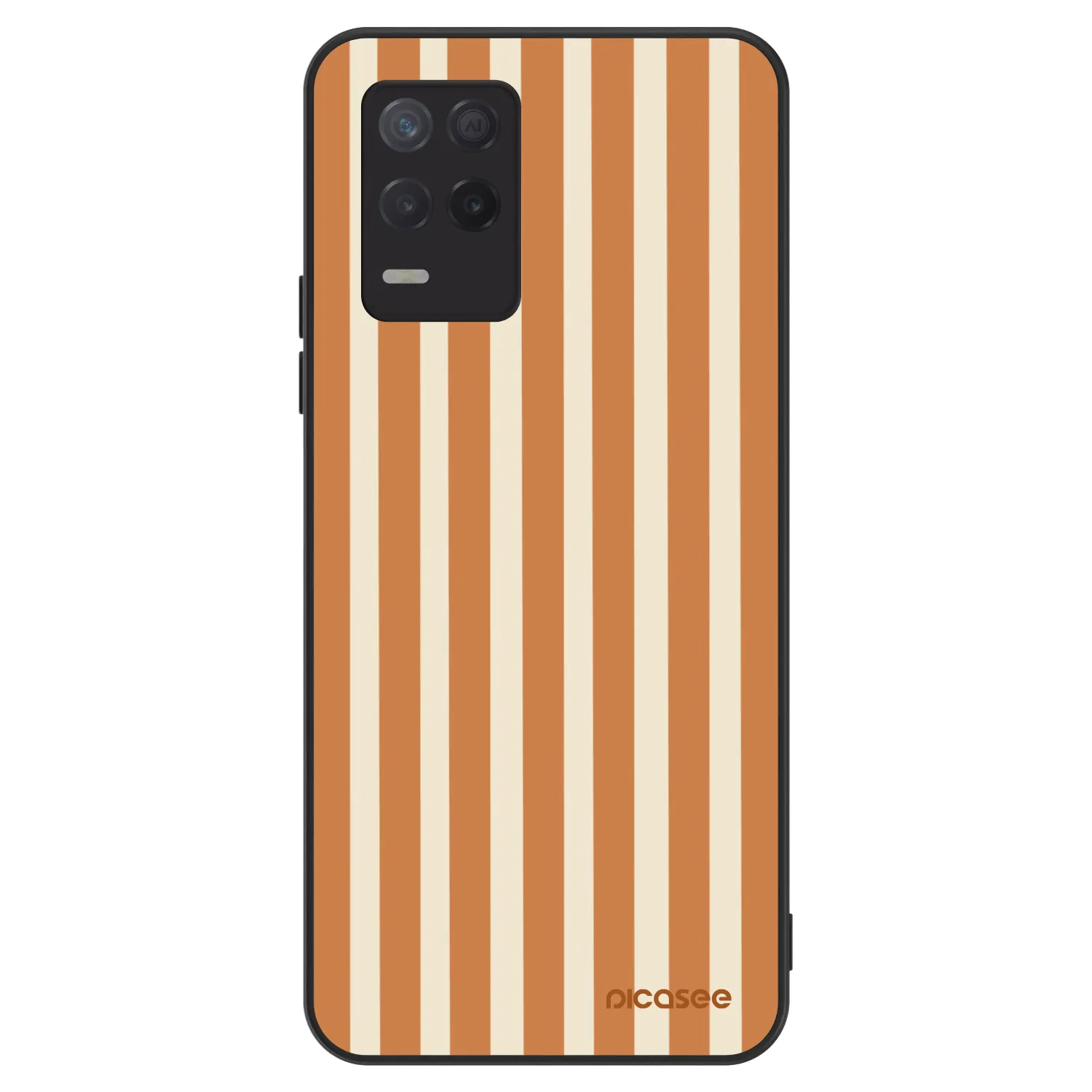 Picasee ULTIMATE CASE za Realme 8 5G - Orange lines