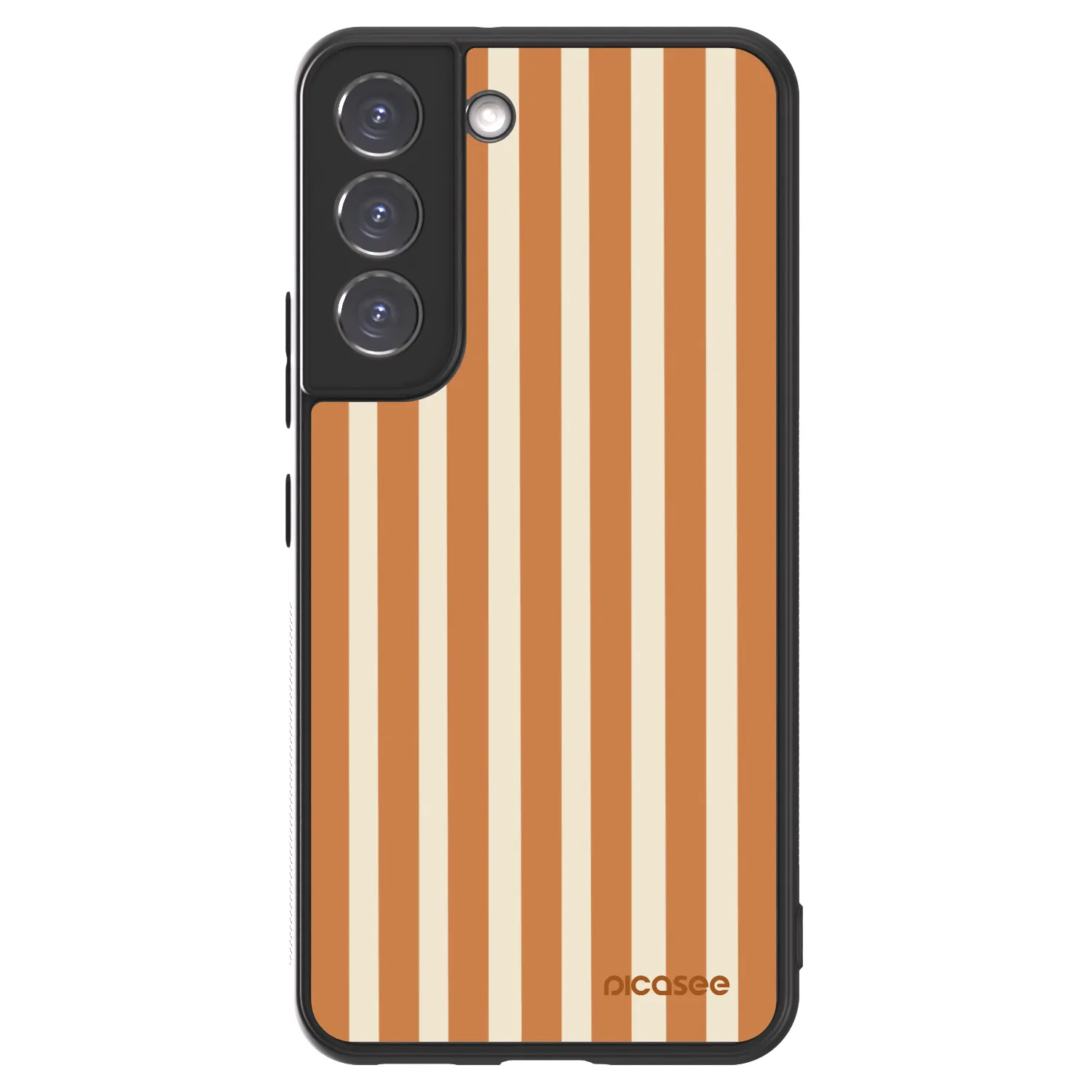 Picasee ULTIMATE CASE za Samsung Galaxy S22 5G - Orange lines