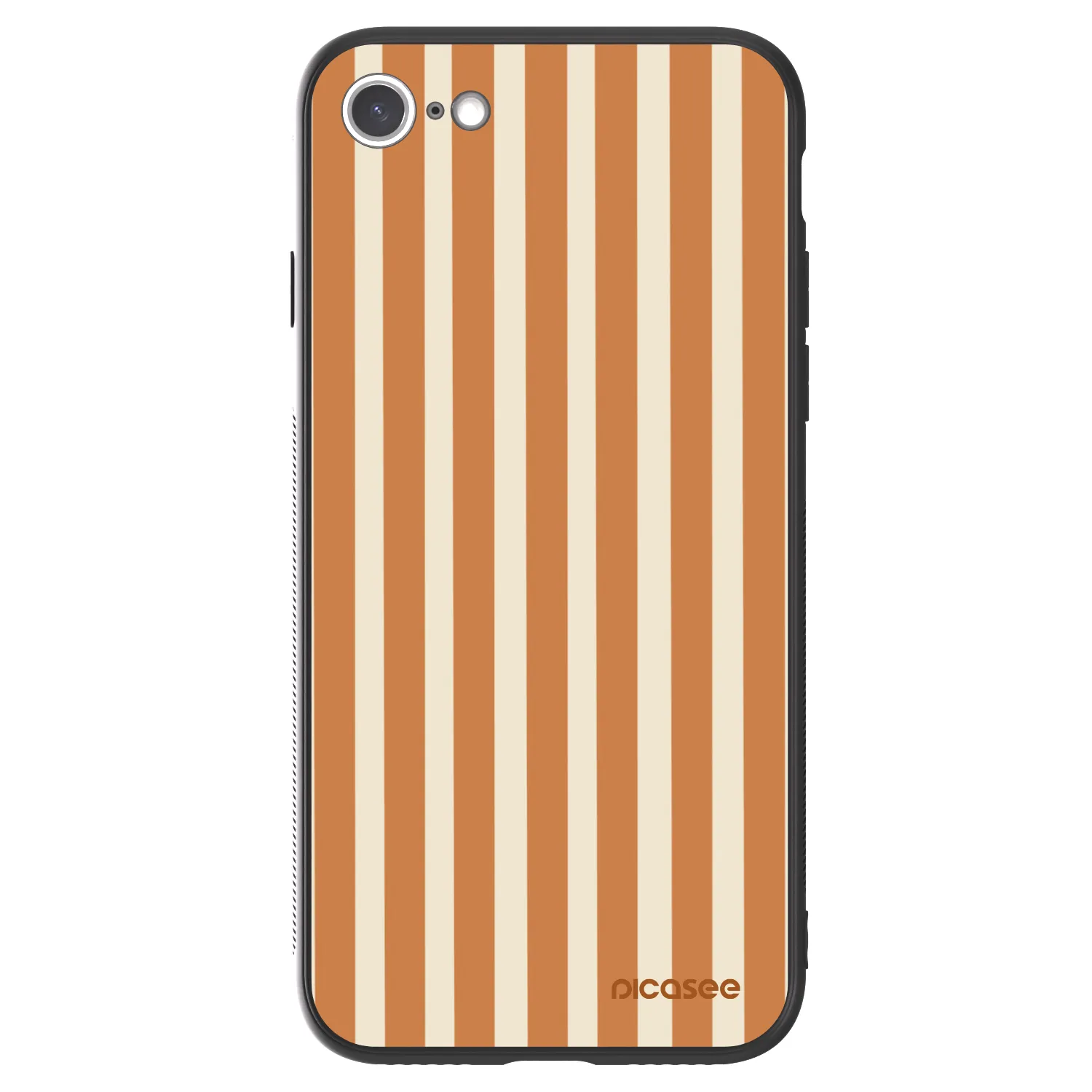 Picasee ULTIMATE CASE za Apple iPhone SE 2022 - Orange lines