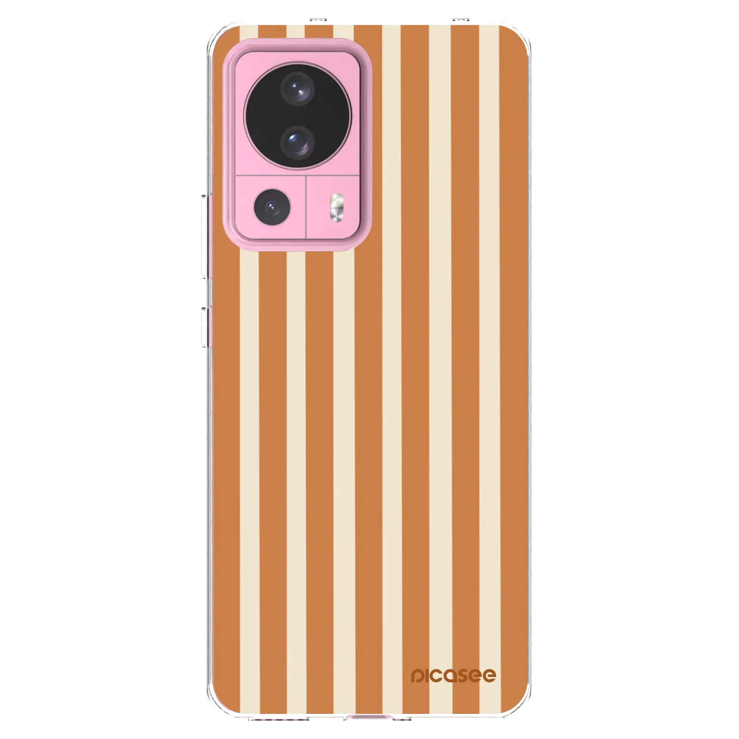 Picasee silikonski prozorni ovitek za Xiaomi 13 Lite - Orange lines