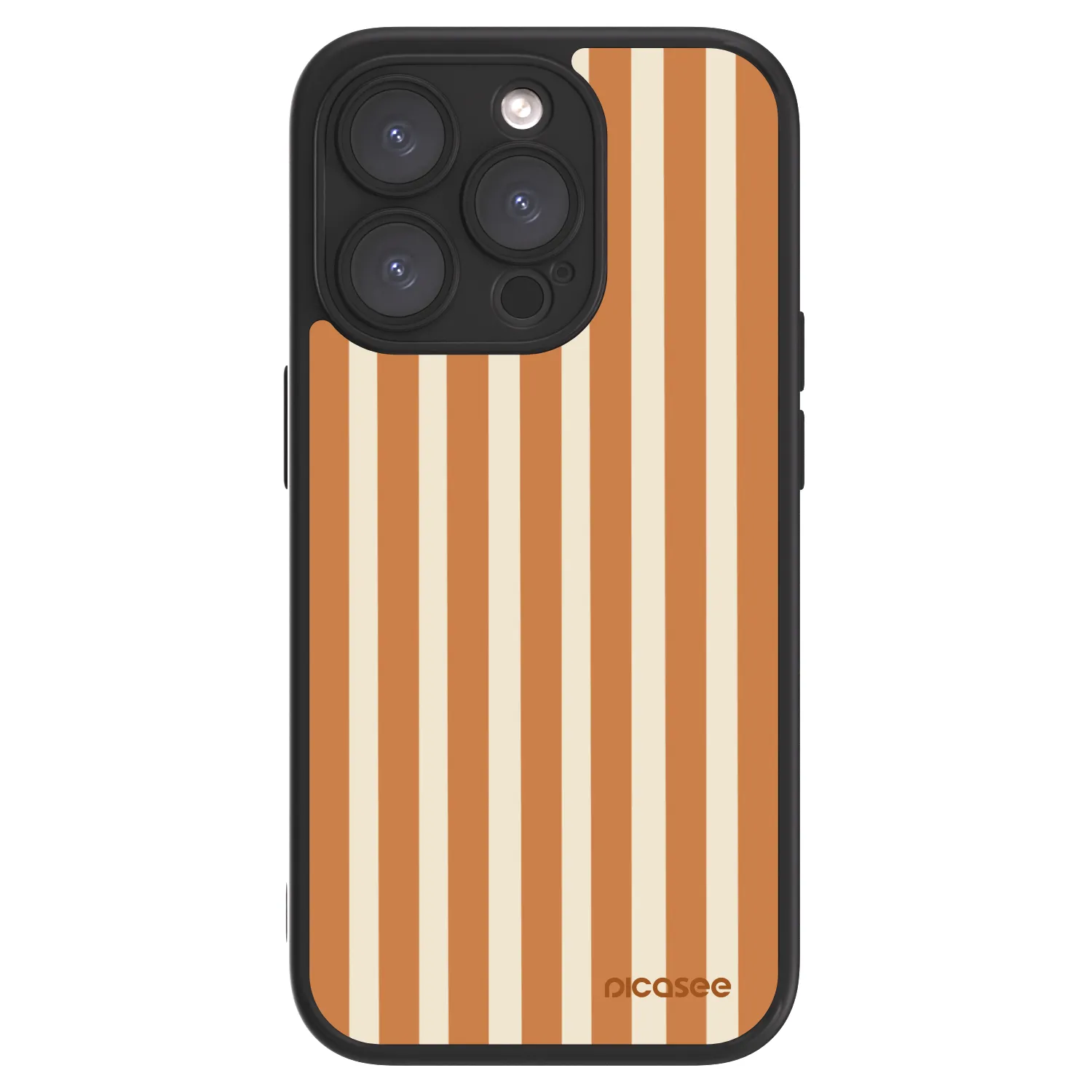 Picasee ULTIMATE CASE za Apple iPhone 15 Pro - Orange lines