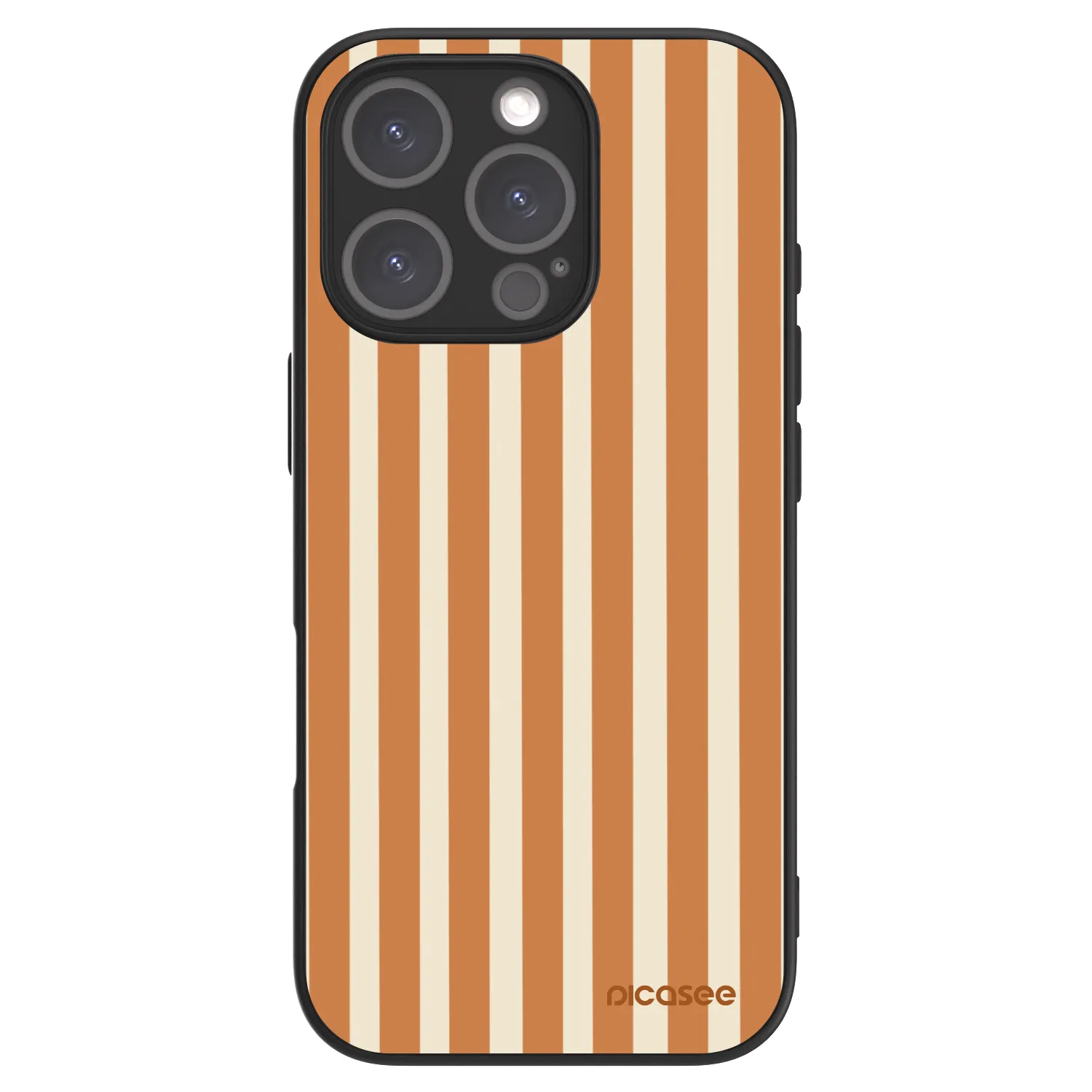 Picasee ULTIMATE CASE MagSafe za Apple iPhone 16 Pro - Orange lines