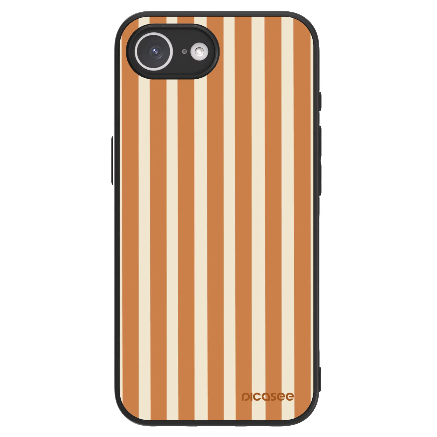 Picasee ULTIMATE CASE za Apple iPhone 16e - Orange lines