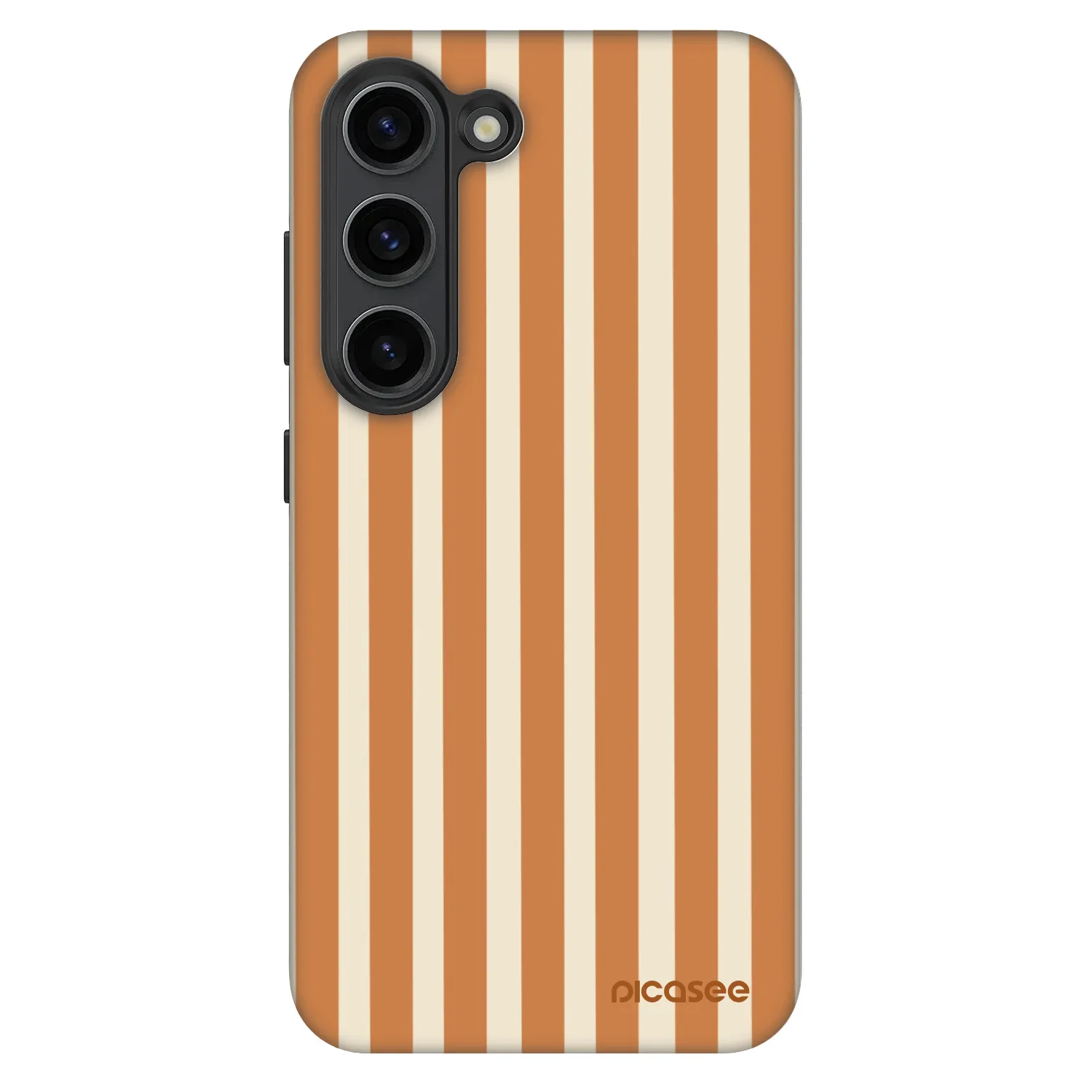 Picasee Fashion Case za Samsung Galaxy S23+ 5G - Orange lines