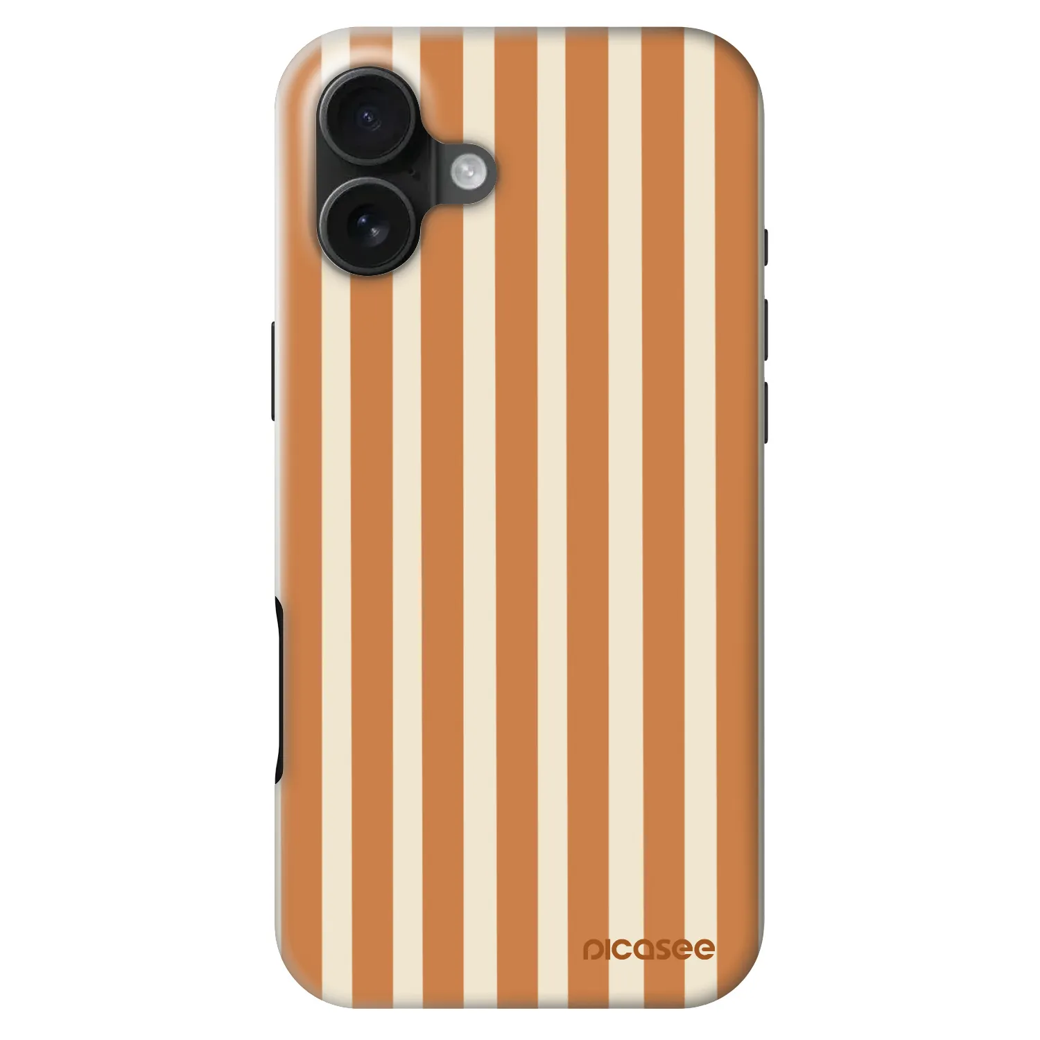 Picasee Fashion Case MagSafe za Apple iPhone 16 Plus - Orange lines