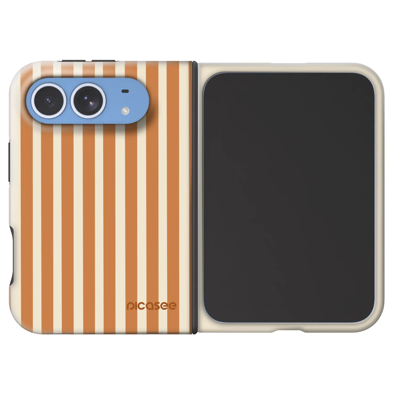 Picasee Fashion Case MagSafe za Apple iPhone Duo - Orange lines