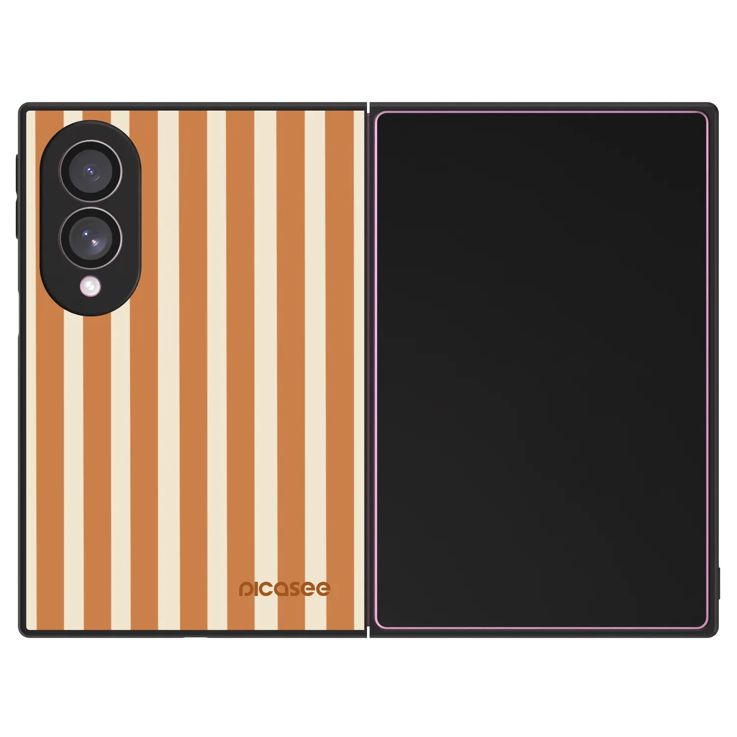 Picasee ULTIMATE CASE za Samsung Galaxy Z Fold8 5G - Orange lines