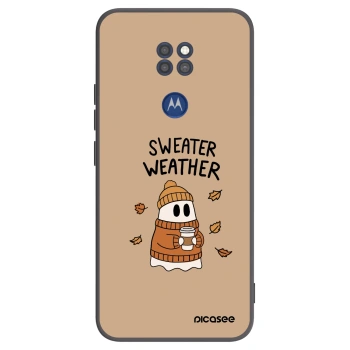 Ovitek za Motorola Moto G9 Play - Sweater ghost