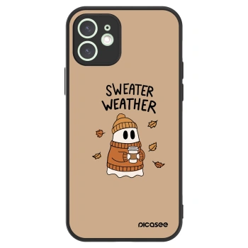 Picasee ULTIMATE CASE MagSafe za Apple iPhone 12 - Sweater ghost