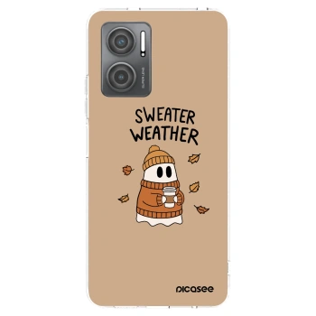 Picasee silikonski prozorni ovitek za Xiaomi Redmi 10 5G - Sweater ghost
