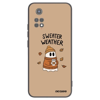 Picasee silikonski črni ovitek za Xiaomi Redmi Note 11S 5G - Sweater ghost
