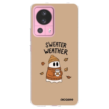 Picasee silikonski prozorni ovitek za Xiaomi 13 Lite - Sweater ghost