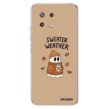 Picasee silikonski prozorni ovitek za Xiaomi 13 Pro - Sweater ghost