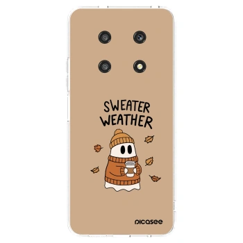 Picasee silikonski prozorni ovitek za Honor Magic4 Lite 5G - Sweater ghost