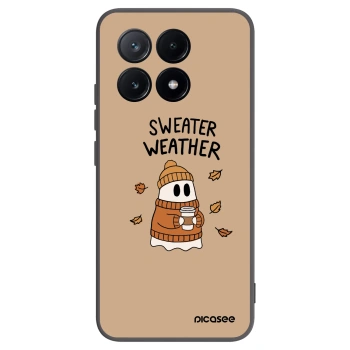 Picasee silikonski črni ovitek za Xiaomi Poco X6 Pro - Sweater ghost