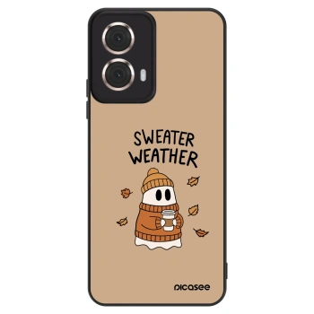 Ovitek za Motorola Moto G85 - Sweater ghost