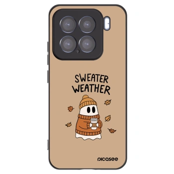 Picasee silikonski črni ovitek za Xiaomi 15 - Sweater ghost