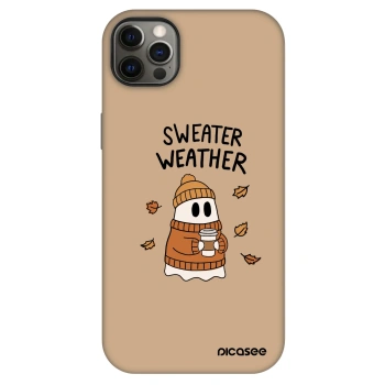 Ovitek za Apple iPhone 12 Pro Max - Sweater ghost