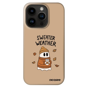 Ovitek za Apple iPhone 14 Pro - Sweater ghost