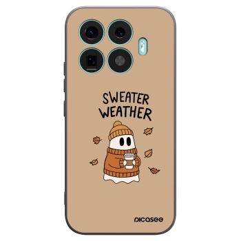 Picasee silikonski črni ovitek za Xiaomi 17T - Sweater ghost