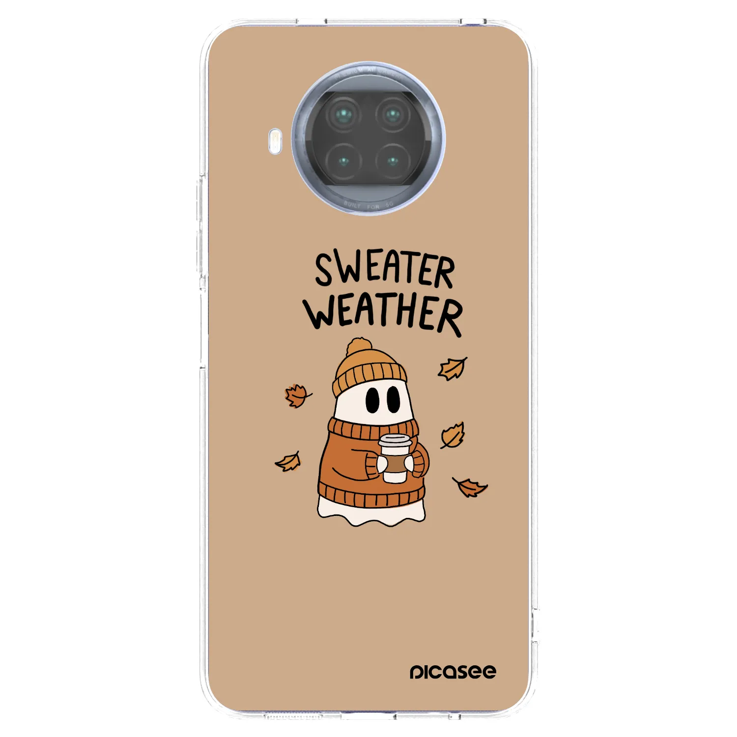 Picasee silikonski prozorni ovitek za Xiaomi Mi 10T Lite - Sweater ghost