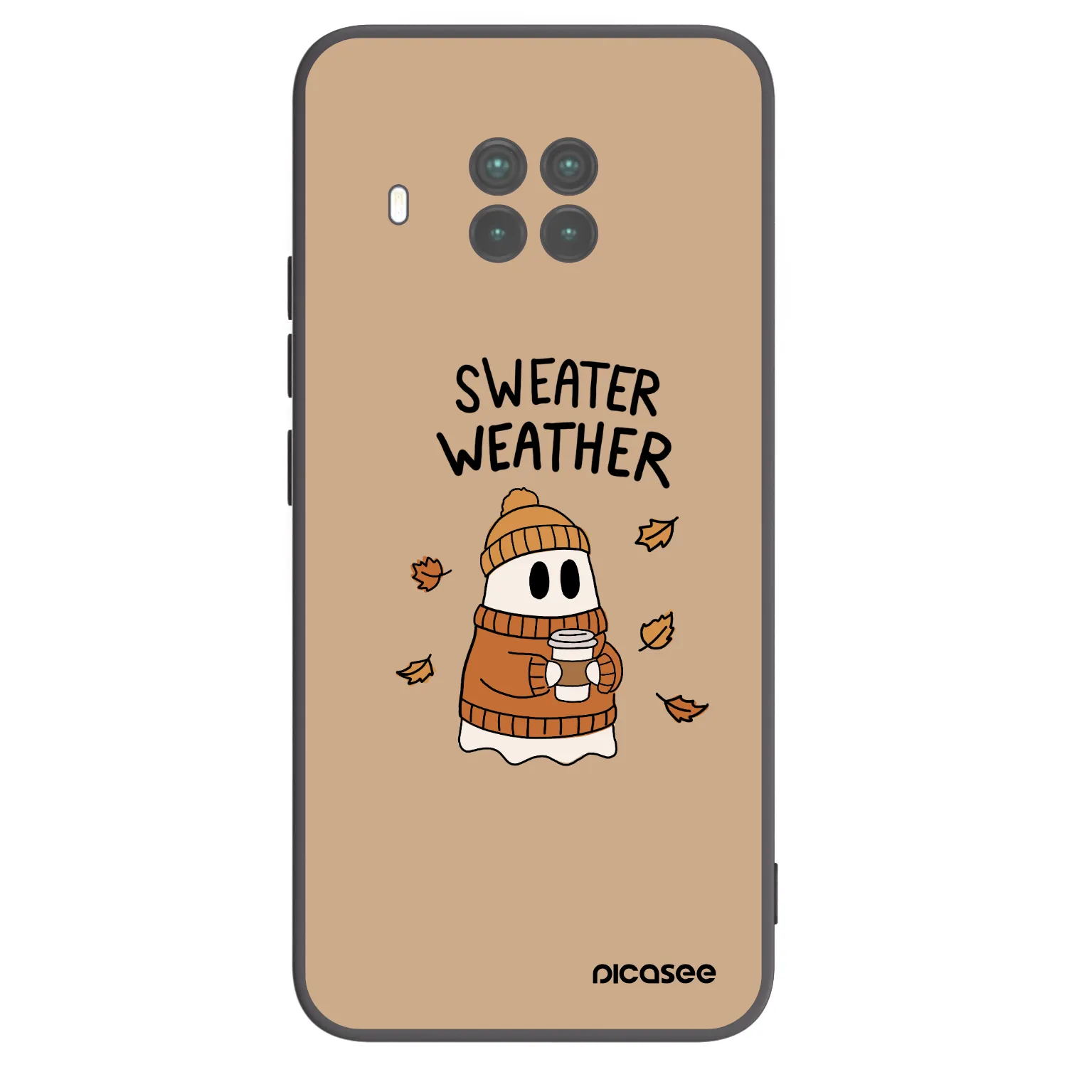 Picasee silikonski črni ovitek za Xiaomi Mi 10T Lite - Sweater ghost