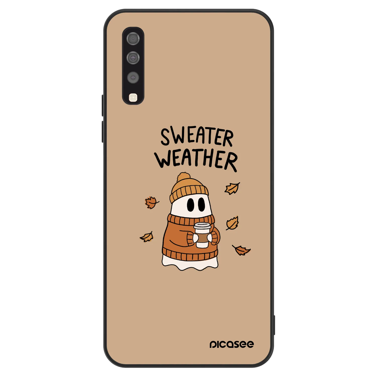 Picasee ULTIMATE CASE za Samsung Galaxy A70 A705F - Sweater ghost