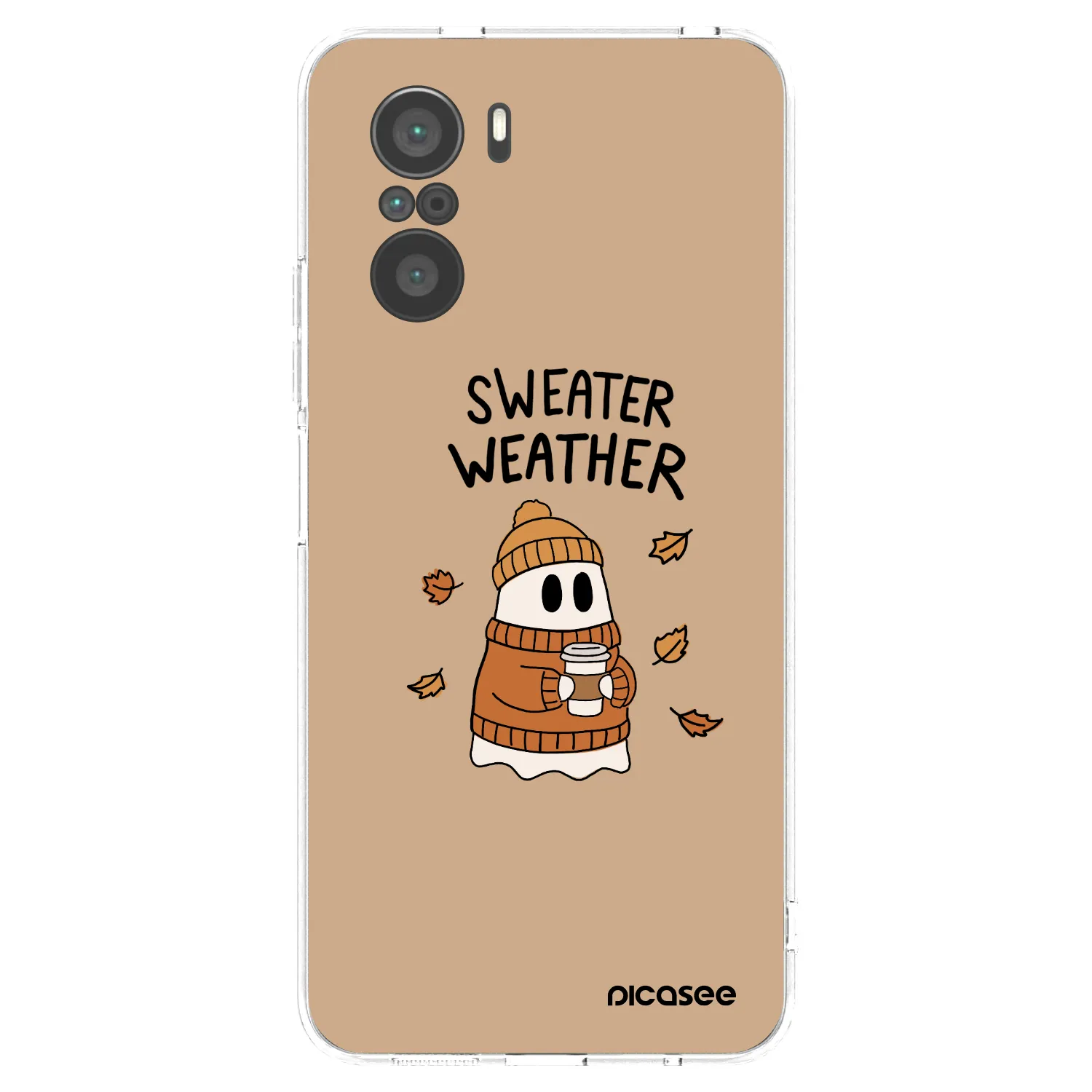Picasee silikonski prozorni ovitek za Xiaomi Poco F3 - Sweater ghost